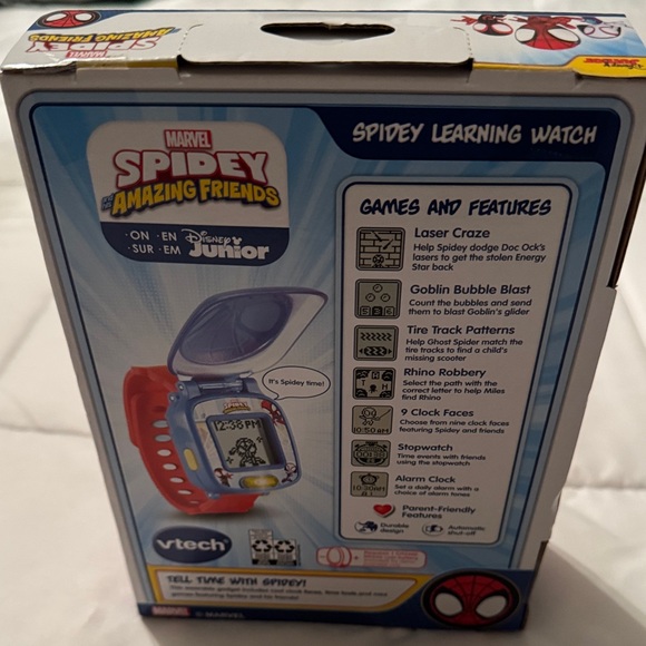 VTech Spidey Learning Watch - Red - Picture 3 of 3